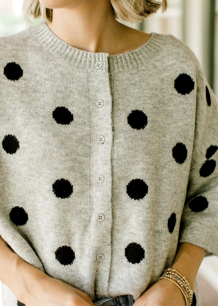 Polka Dot Cardigan