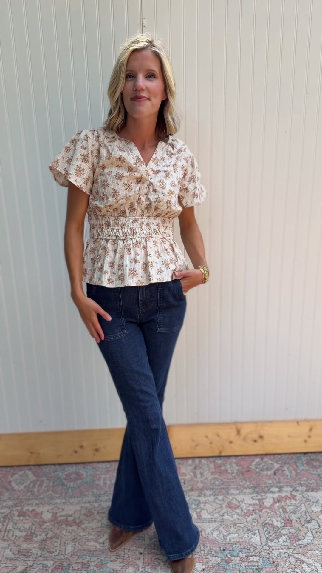 Timeless Floral Top