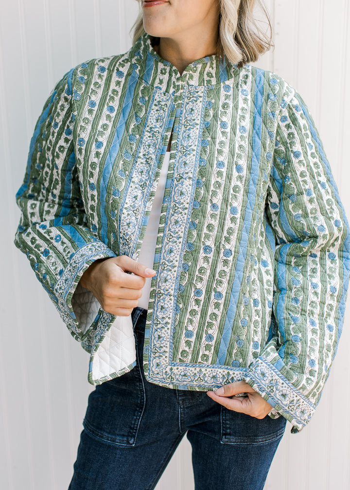 Quilted Pattern Jacket
