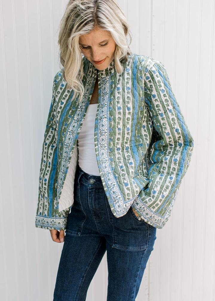 Quilted Pattern Jacket