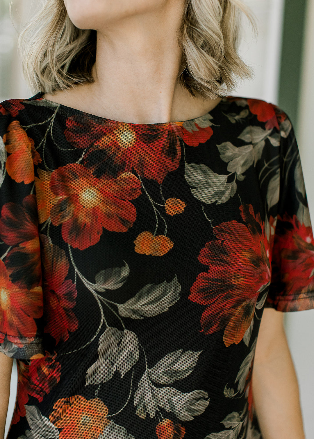Red Hyacinth Dress