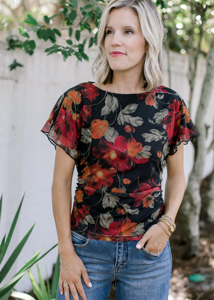 Red Hyacinth Top