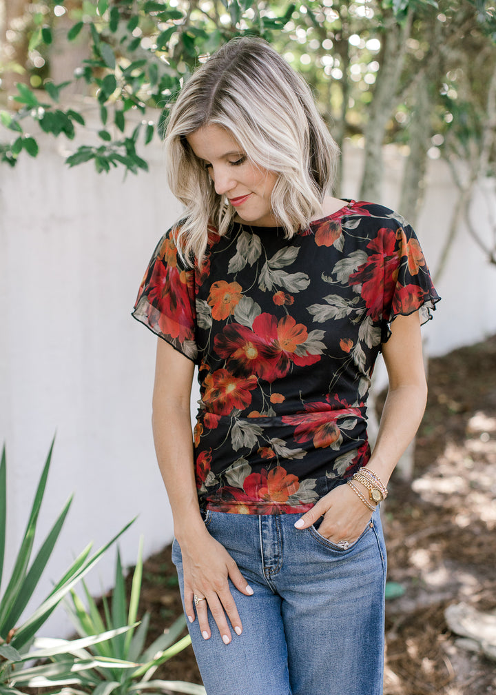 Red Hyacinth Top