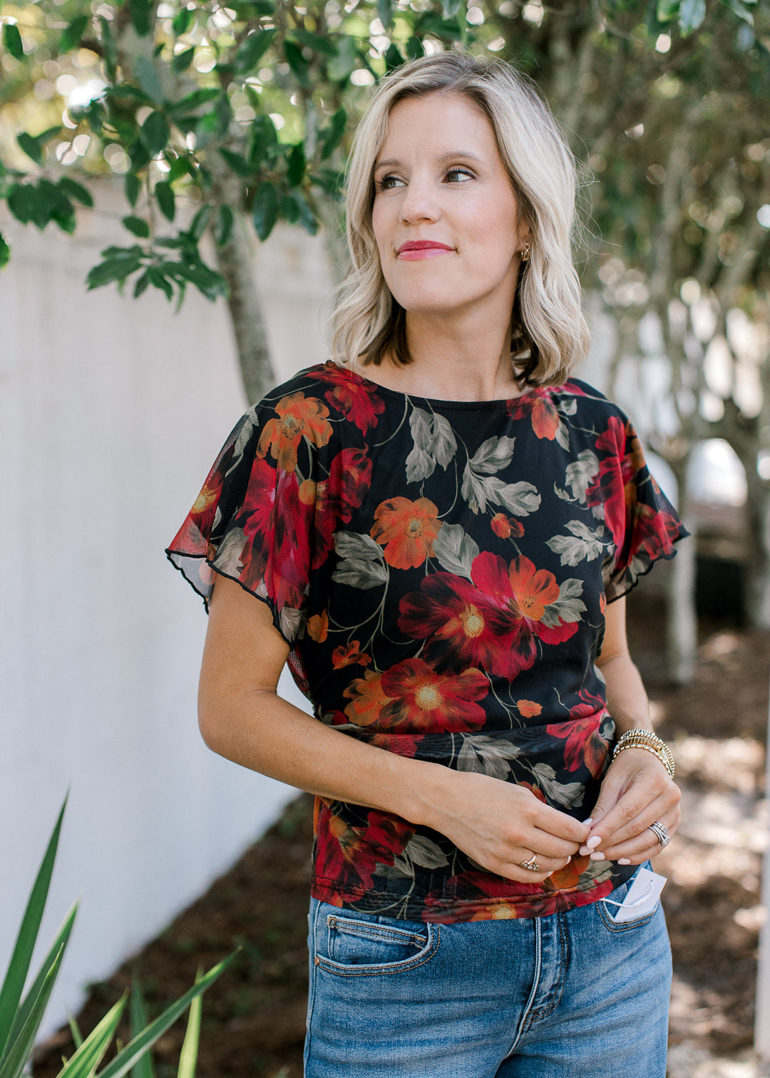 Red Hyacinth Top