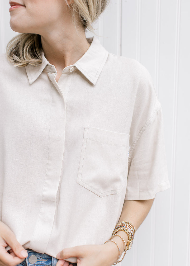 Relaxed Oatmeal Tee
