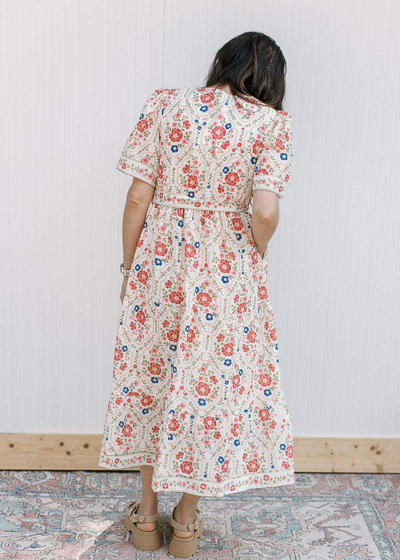 Rose Cream Dress