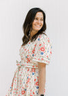 Rose Cream Dress