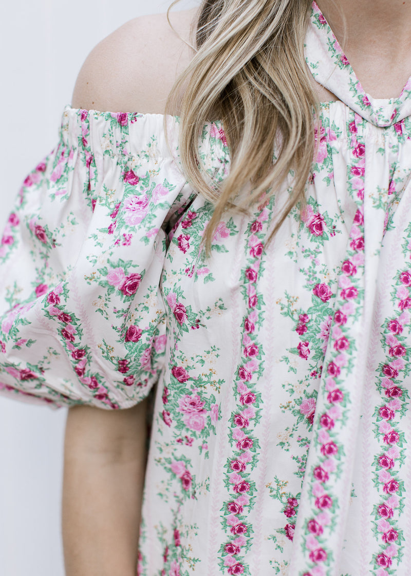 Rows of Roses Top