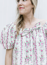 Rows of Roses Top