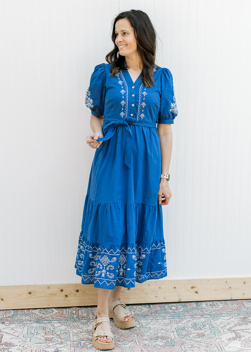 Royal Blue Dress