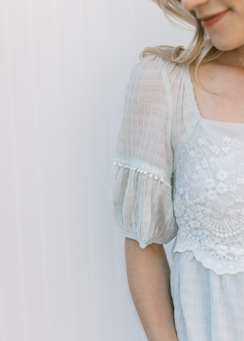 Shannon Blue Top