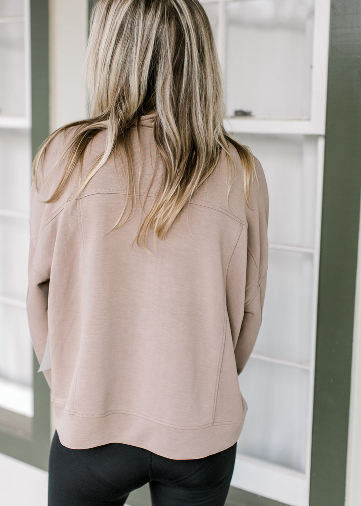 Silken Taupe Utility Jacket