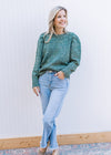 So Sage Sweater B
