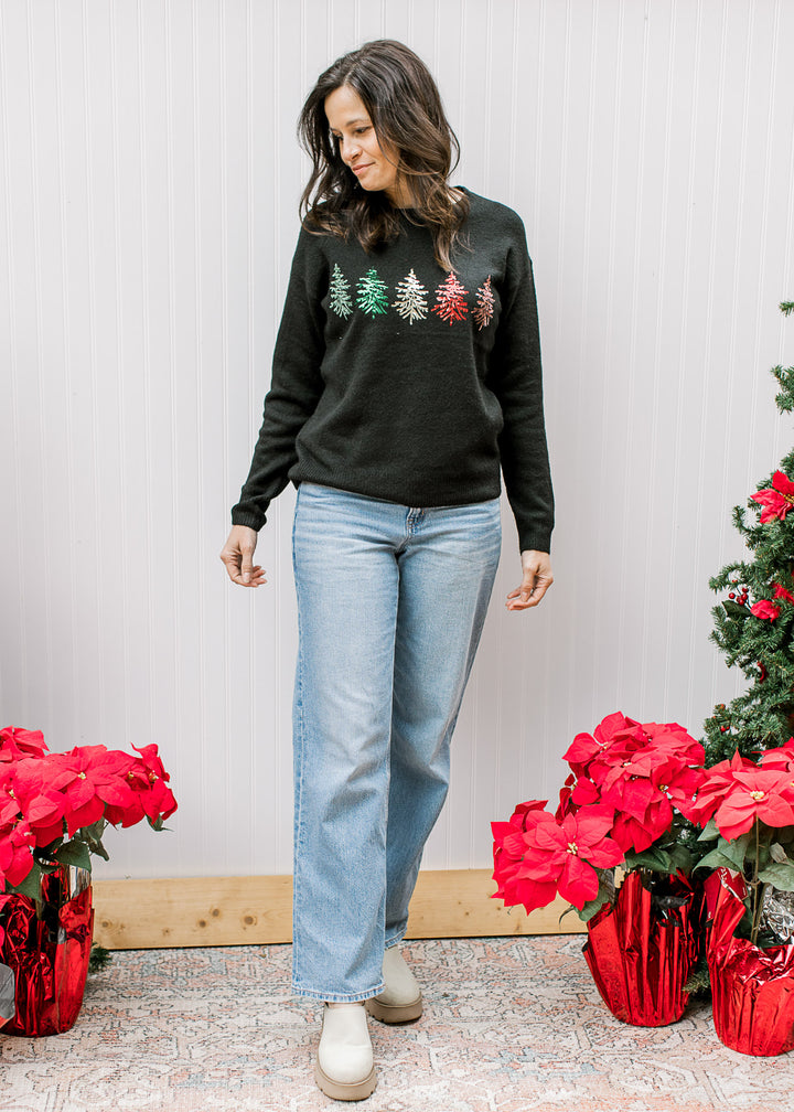 Sparkle Christmas Tree Sweater