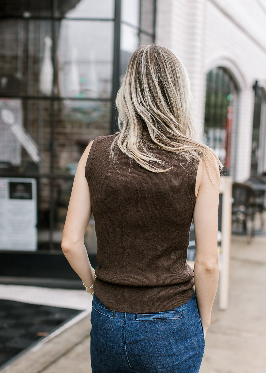 Sylvie Sleeveless Sweater