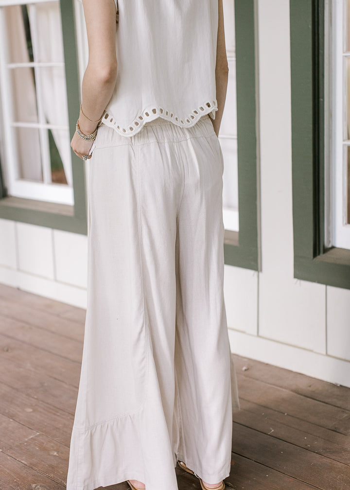 Taupe Linen Pants