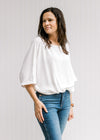 White  Front Detail Top