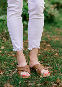 XYZ Judy Blue High Waisted White Skinny