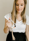X Mama Bead Key Ring