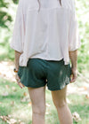 Smoked Spruce Elastic Work Out Short